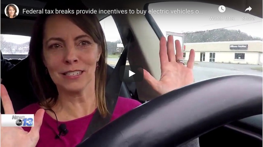 Tesla Electric Vehicle Tax Advantages WLOS News Francie Black
